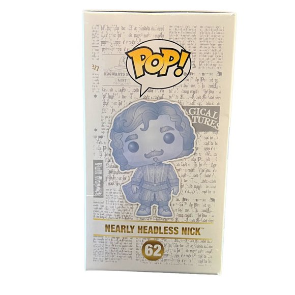 NWOT Funko Pop Harry Potter 62 Nearly Headless Nick Collectible Vinyl Figure - Picture 4 of 7